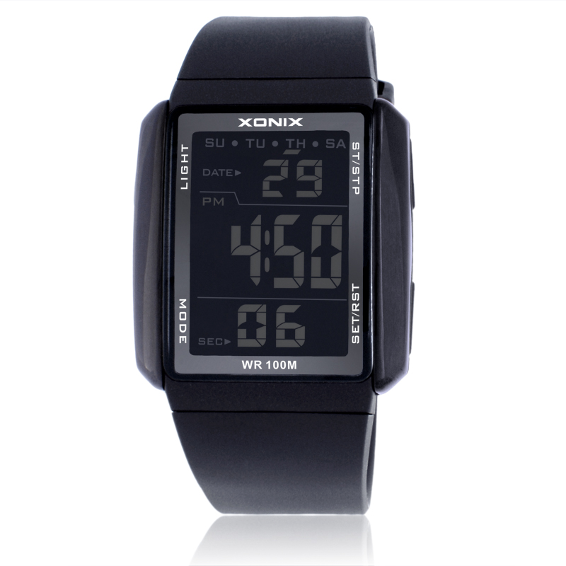 Outdoor Lighting For Steps - XONIX Women Sports Watches Waterproof 100m