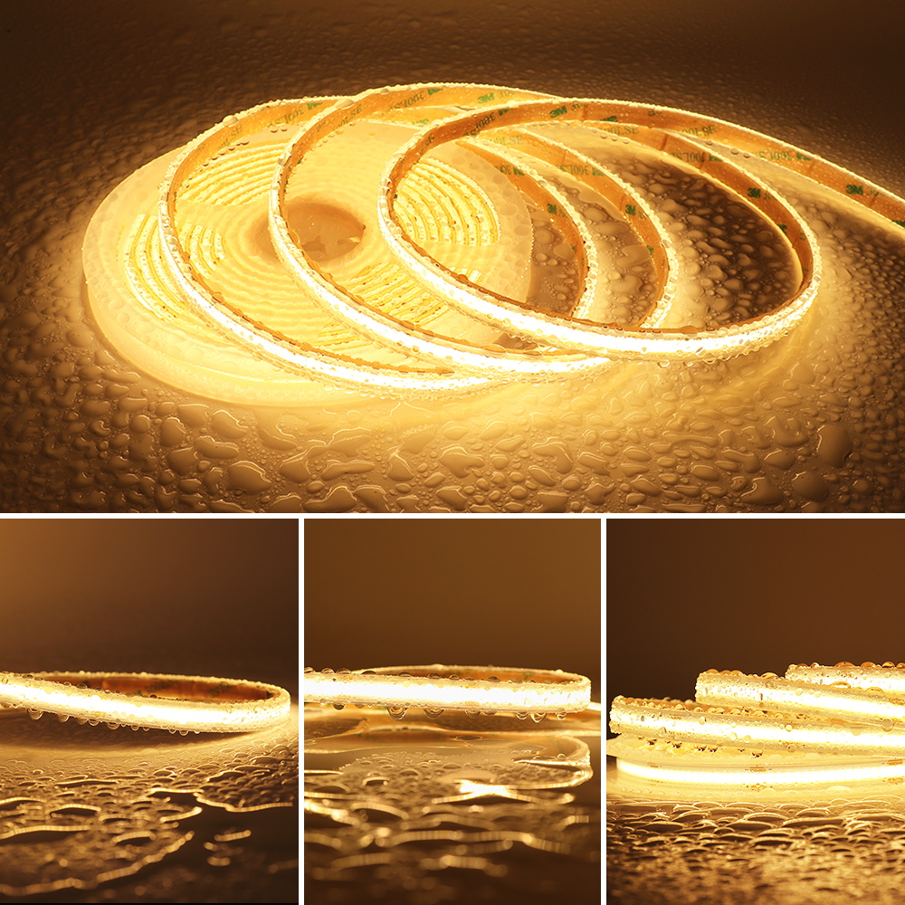 Outdoor Lighting Led Strip - IP68 Waterproof COB LED Strip 12V