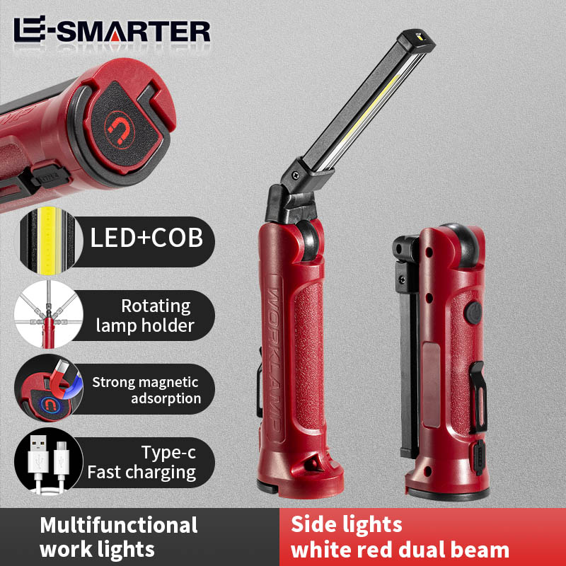 Outdoor Lighting Types - COB LED Work Light Rechargeable Folding