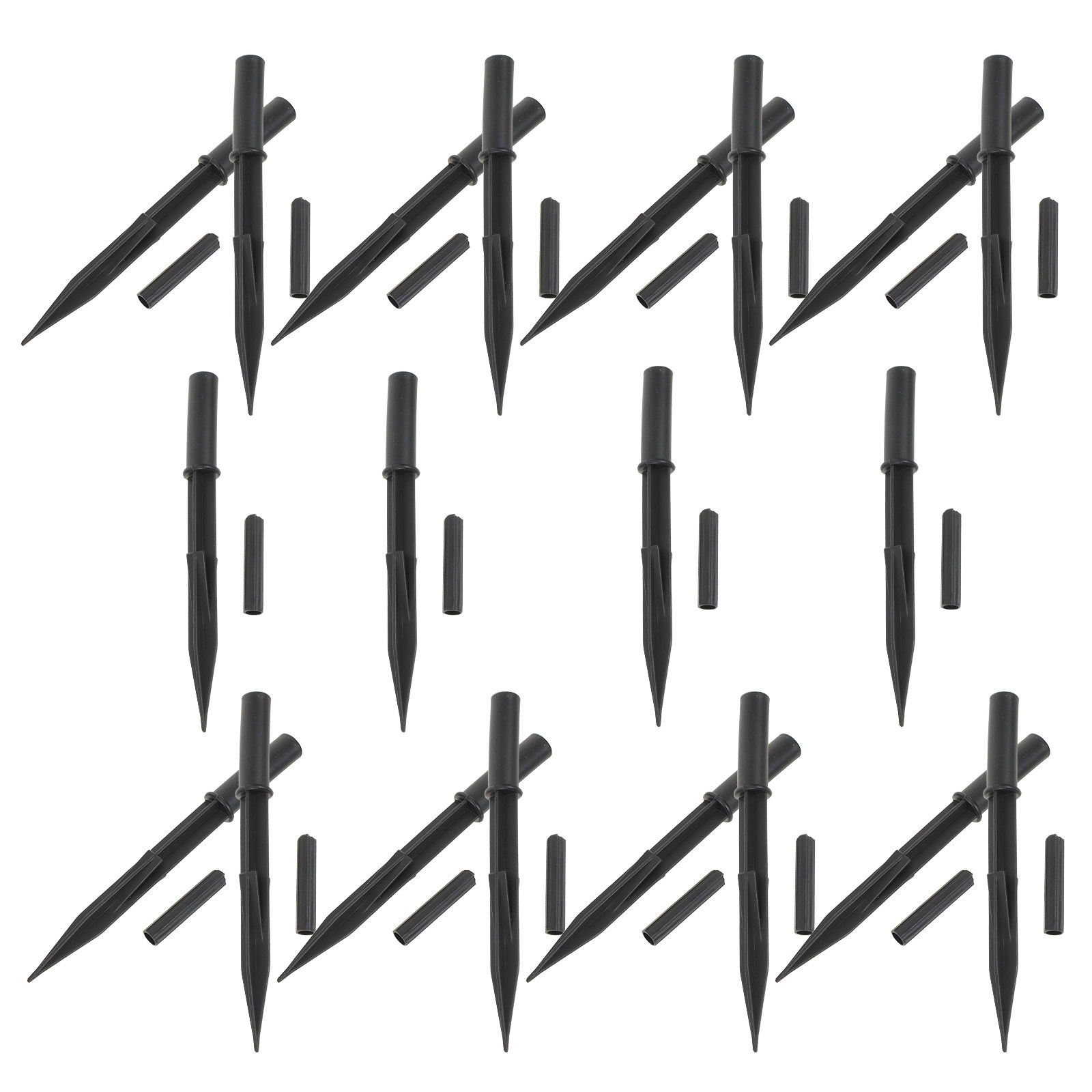Outdoor Lighting And Landscape - 20Sets Plastic Solar Light Stakes Reinforced