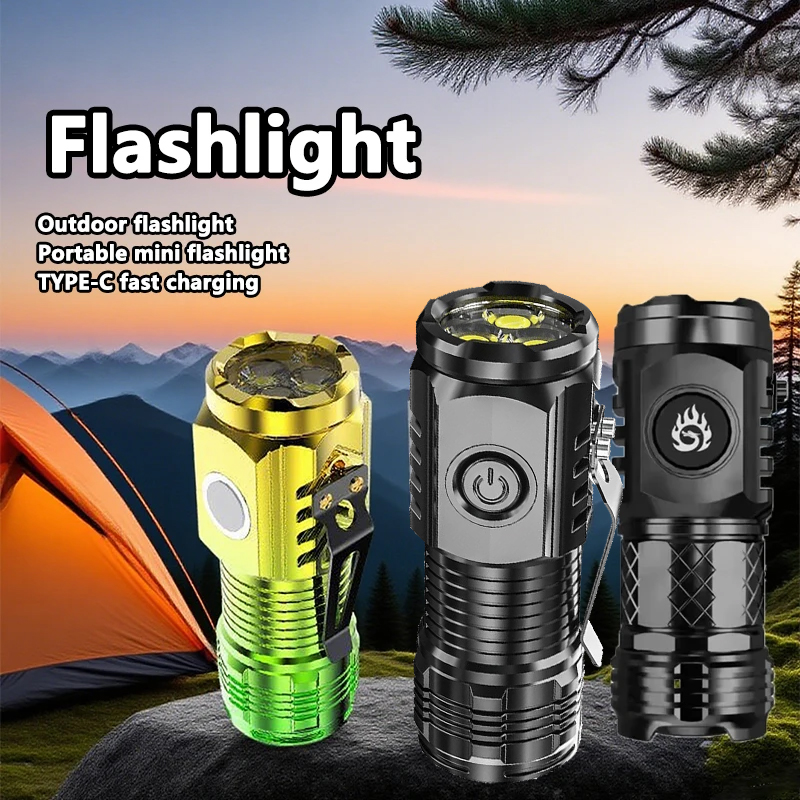 Outdoor Lighting Types - Super Bright MINI LED Flashlight Torch