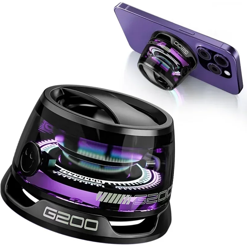 Outdoor Lighting Wireless - RGB Light Magnetic Bluetooth Speaker Portable