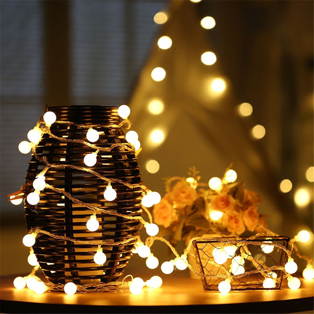 3-10M Solar/USB/Battery String - Outdoor Lighting Battery ulasan dan harga