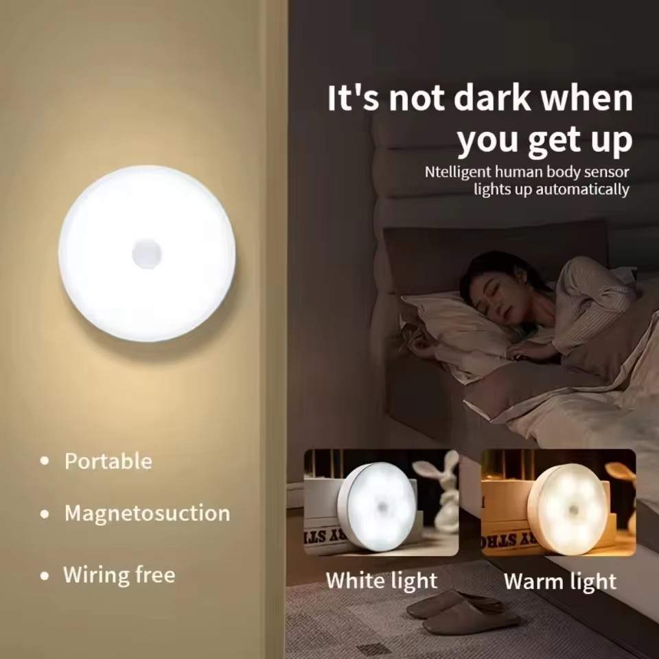 USB Rechargeable LED Night Lig - Outdoor Lighting With Sensor ulasan dan harga