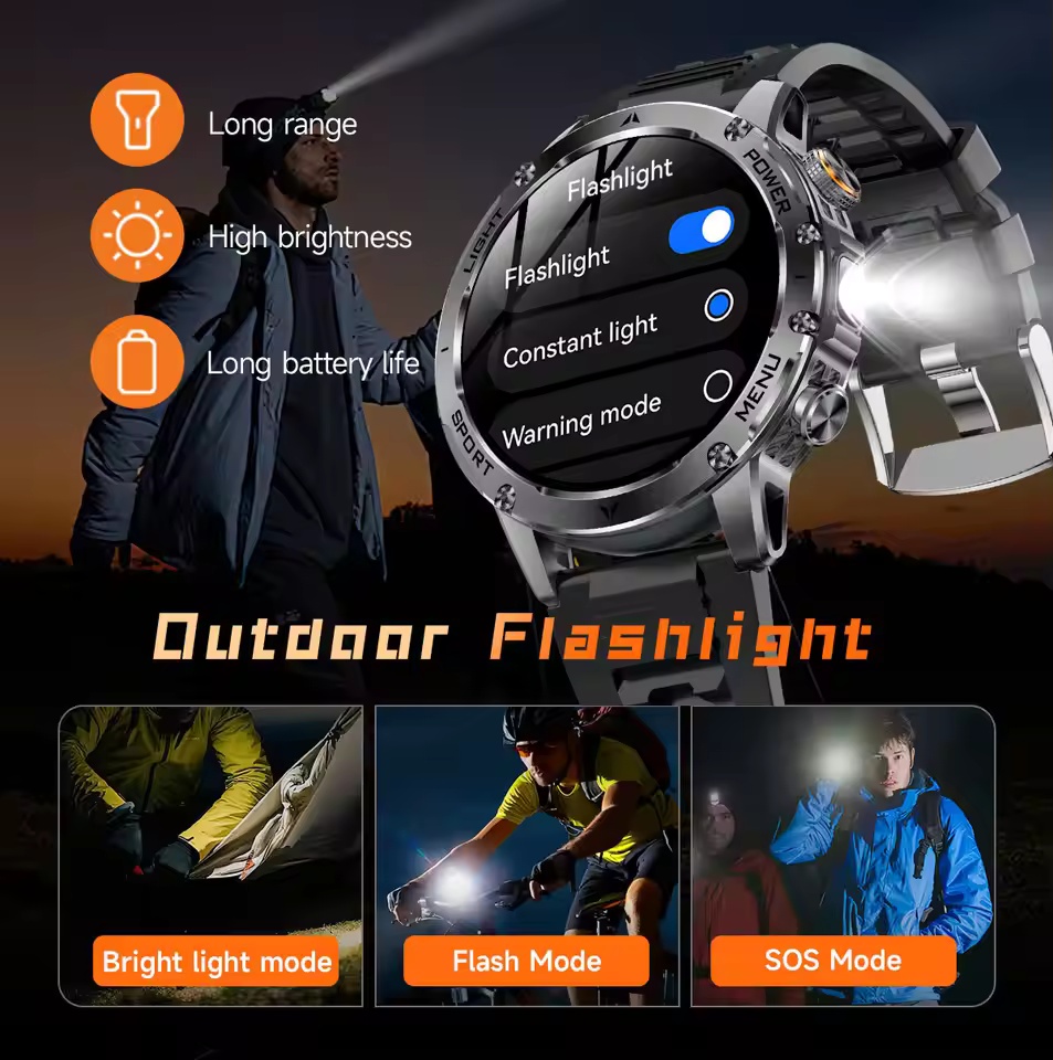 2026 New Men's GPS Outdoor Spo - Outdoor Lighting For Steps ulasan dan harga