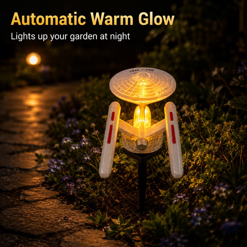 Star Trek USS Enterprise Solar - Outdoor Lighting Under Pergola ulasan dan harga