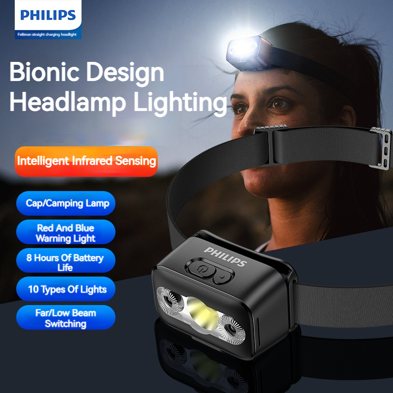 Philips LED Headlamp Sensor He - Outdoor Lighting With Sensor ulasan dan harga