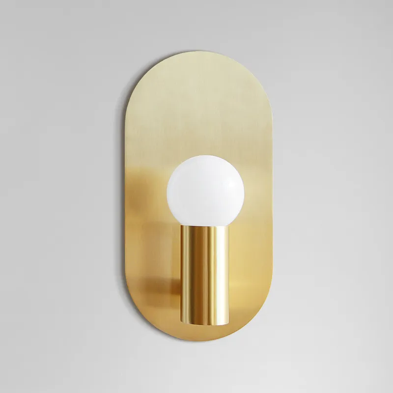 Nordic Creative Hotel Bedside  - Outdoor Lighting Brass ulasan dan harga