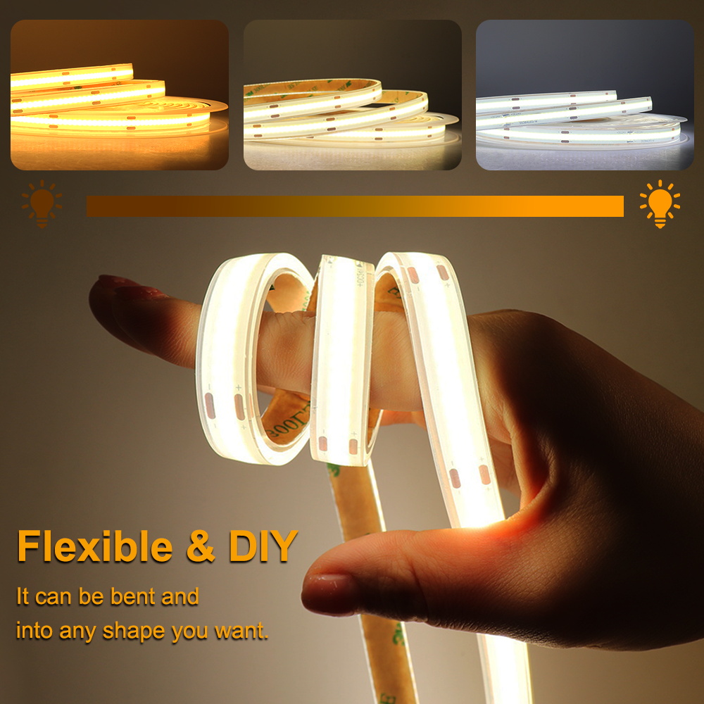IP68 Waterproof COB LED Strip  - Outdoor Lighting Led Strip ulasan dan harga