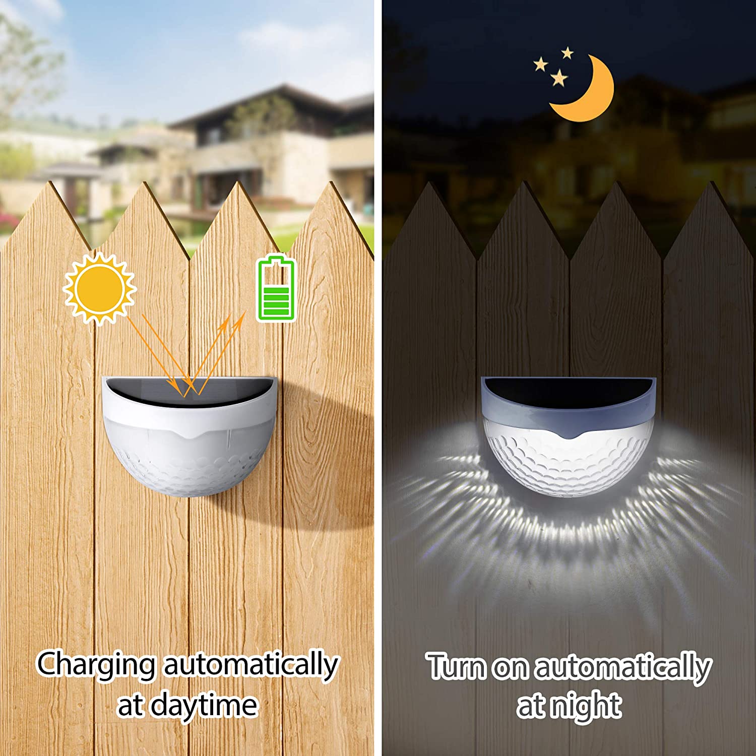 LED Solar Light Outdoor Wall L - Outdoor Lighting Under Pergola ulasan dan harga