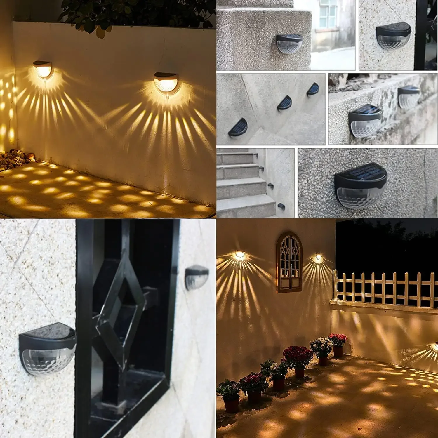 LED Solar Light Outdoor Wall L - Outdoor Lighting Under Pergola ulasan dan harga