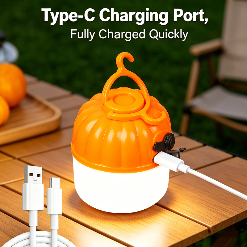 Mini Portable LED Pumpkin Bulb - Outdoor Lighting Types ulasan dan harga