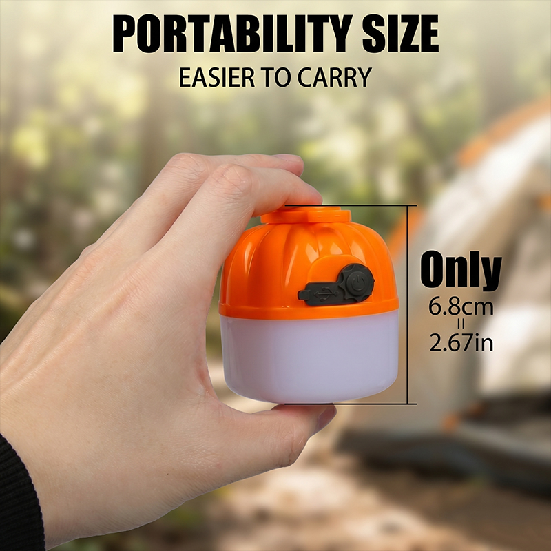 Mini Portable LED Pumpkin Bulb - Outdoor Lighting Types ulasan dan harga
