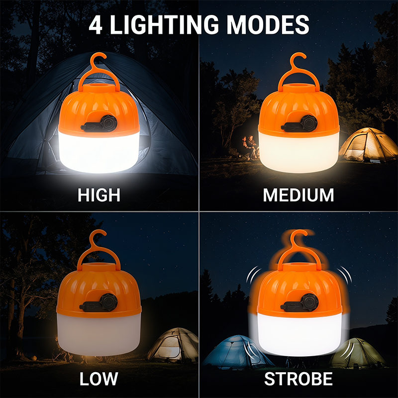 Mini Portable LED Pumpkin Bulb - Outdoor Lighting Types ulasan dan harga