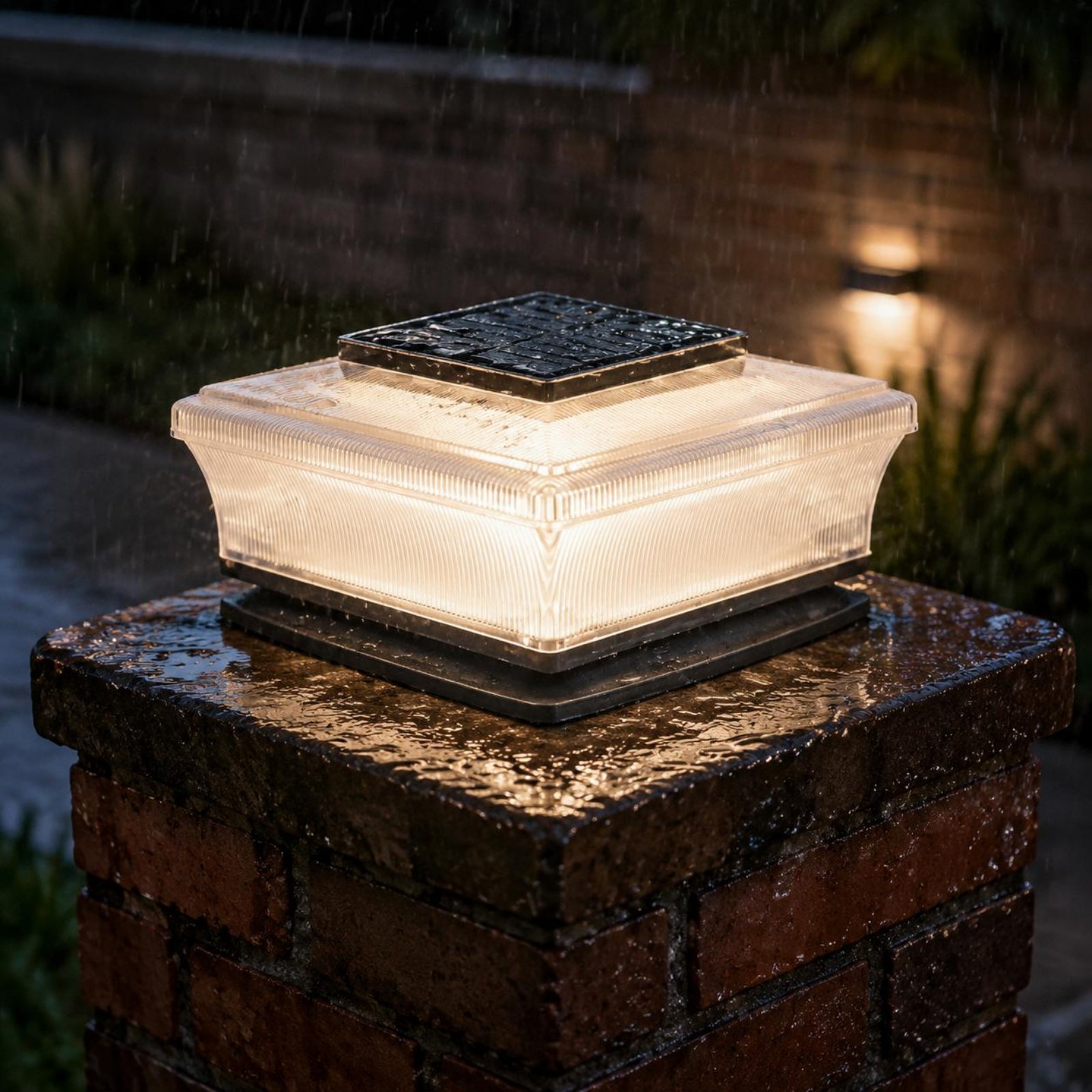 Solar Post Cap Light Wireless  - Outdoor Lighting Wireless ulasan dan harga