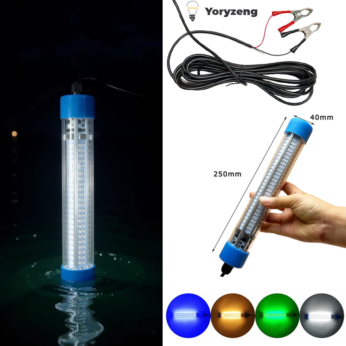 50W 12V 24V 5000lm High Power  - Pond Light Submersible ulasan dan harga