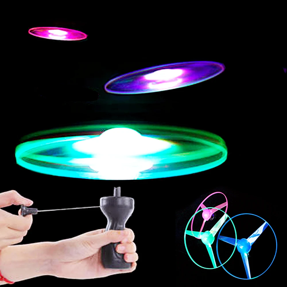 9A-Luminous Flying Disc Propel - Lighting Wedding Outdoor ulasan dan harga