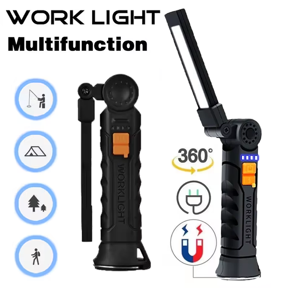 Portable COB LED Flashlight US - Outdoor Lighting Types ulasan dan harga