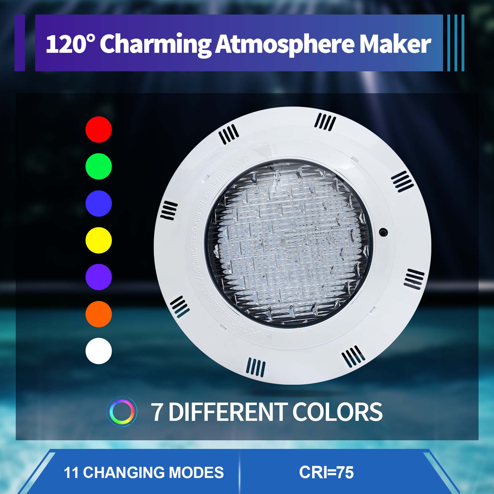 45W & 36W RGB LED Pool Light I - Pond Light Submersible ulasan dan harga