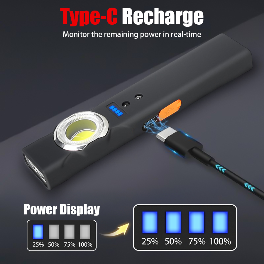 Portable Sensor LED Flashlight - Outdoor Lighting With Sensor ulasan dan harga
