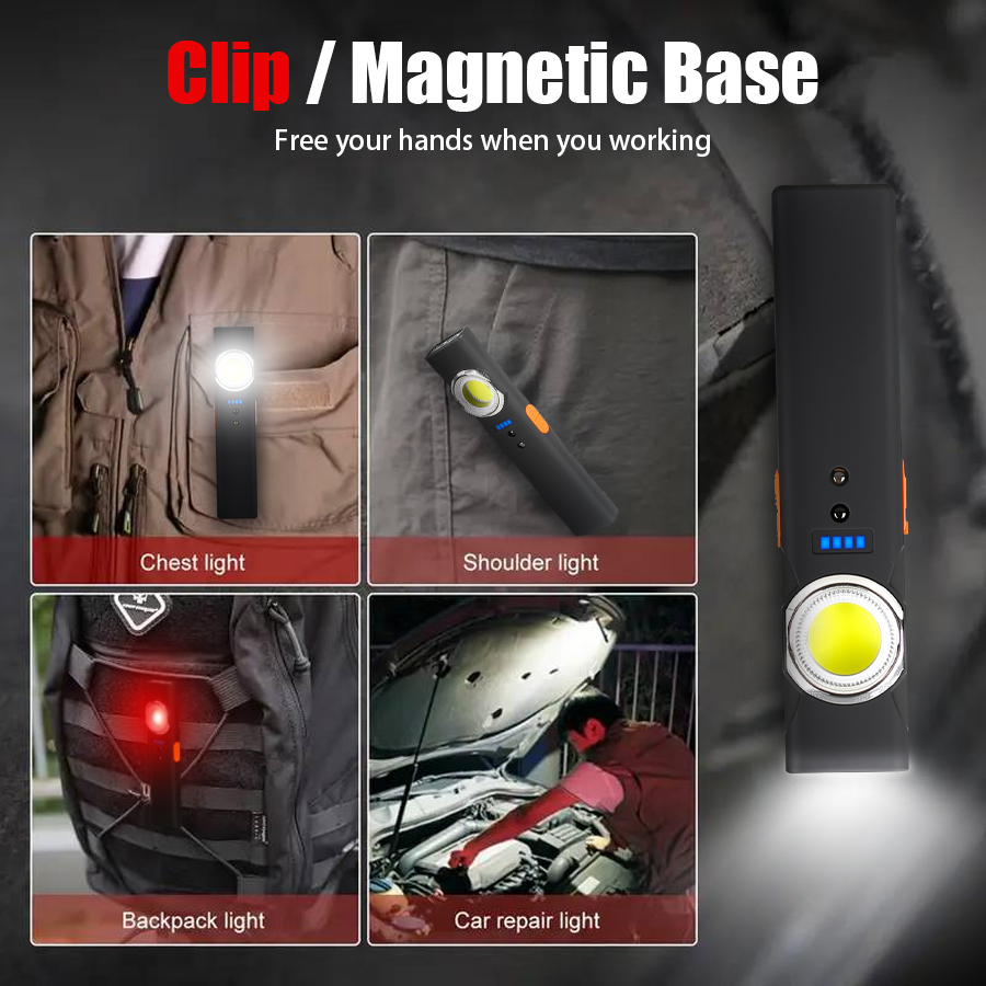 Portable Sensor LED Flashlight - Outdoor Lighting With Sensor ulasan dan harga