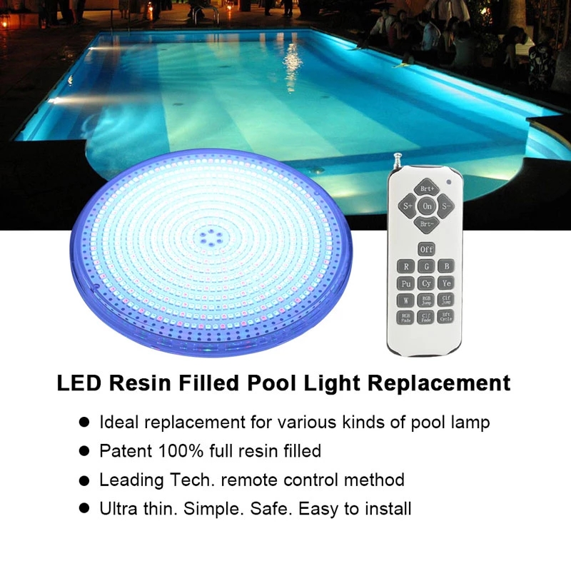 25W RGB LED Swimming Pool Ligh - Pond Light Submersible ulasan dan harga