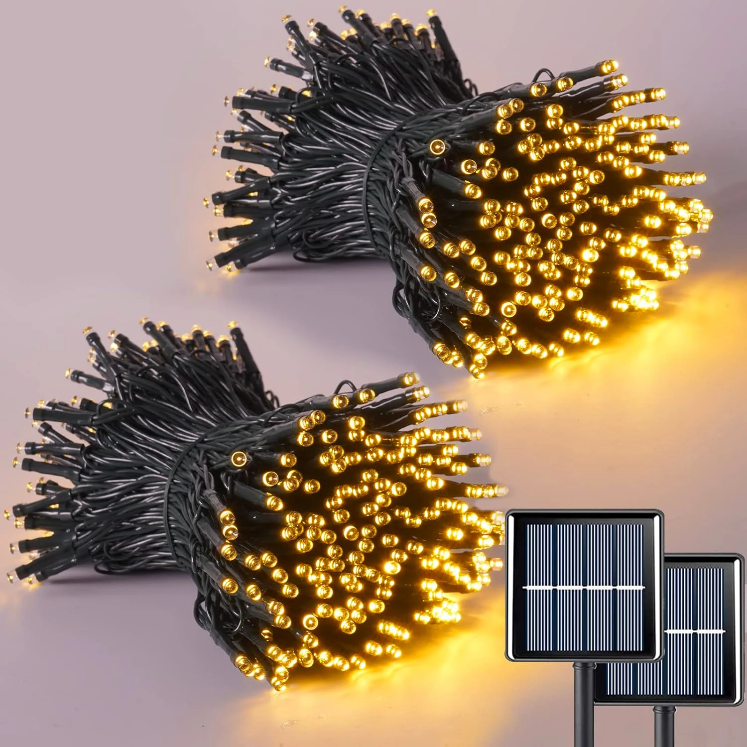 LED Solar Light String 8 Funct - Outdoor Lighting Under Pergola ulasan dan harga