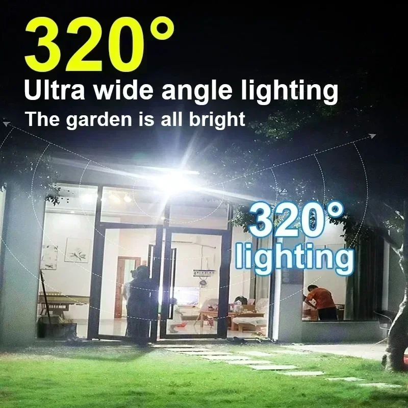 12000LM Powerful Solar Wall La - Outdoor Lighting Under Pergola ulasan dan harga