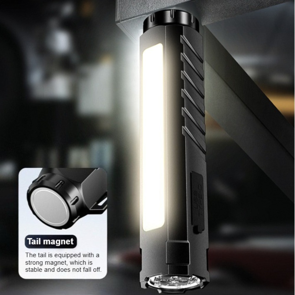 Tactical Flashlight Type-c Rec - Outdoor Lighting Types ulasan dan harga