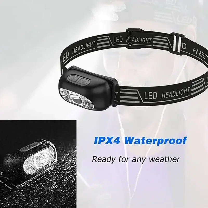 Strong Light Headlamp Mini Led - Outdoor Lighting With Sensor ulasan dan harga