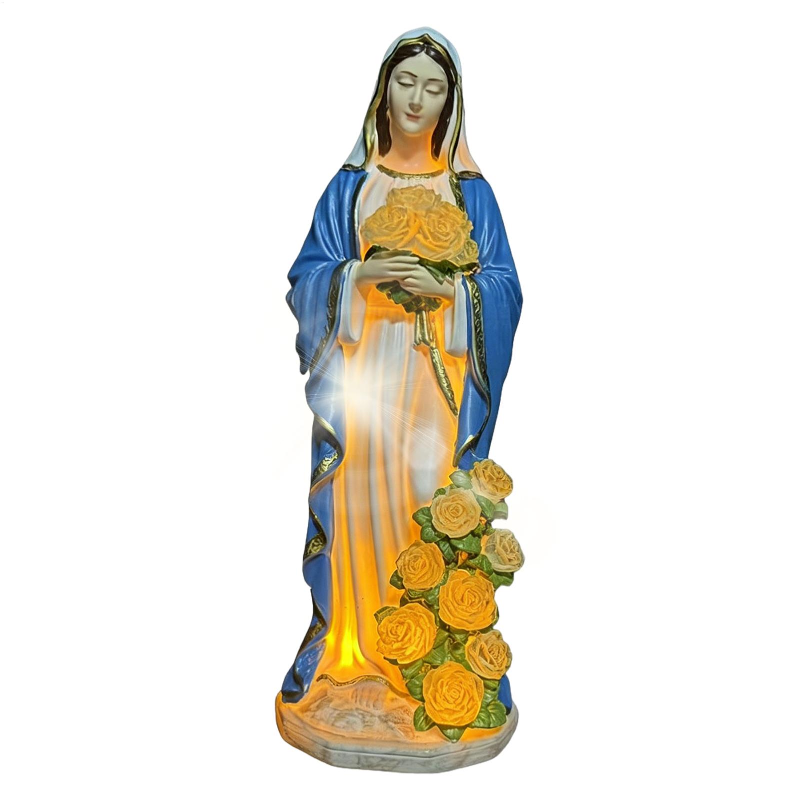 Virgin Mary Garden Light Garde - Outdoor Lighting Battery ulasan dan harga