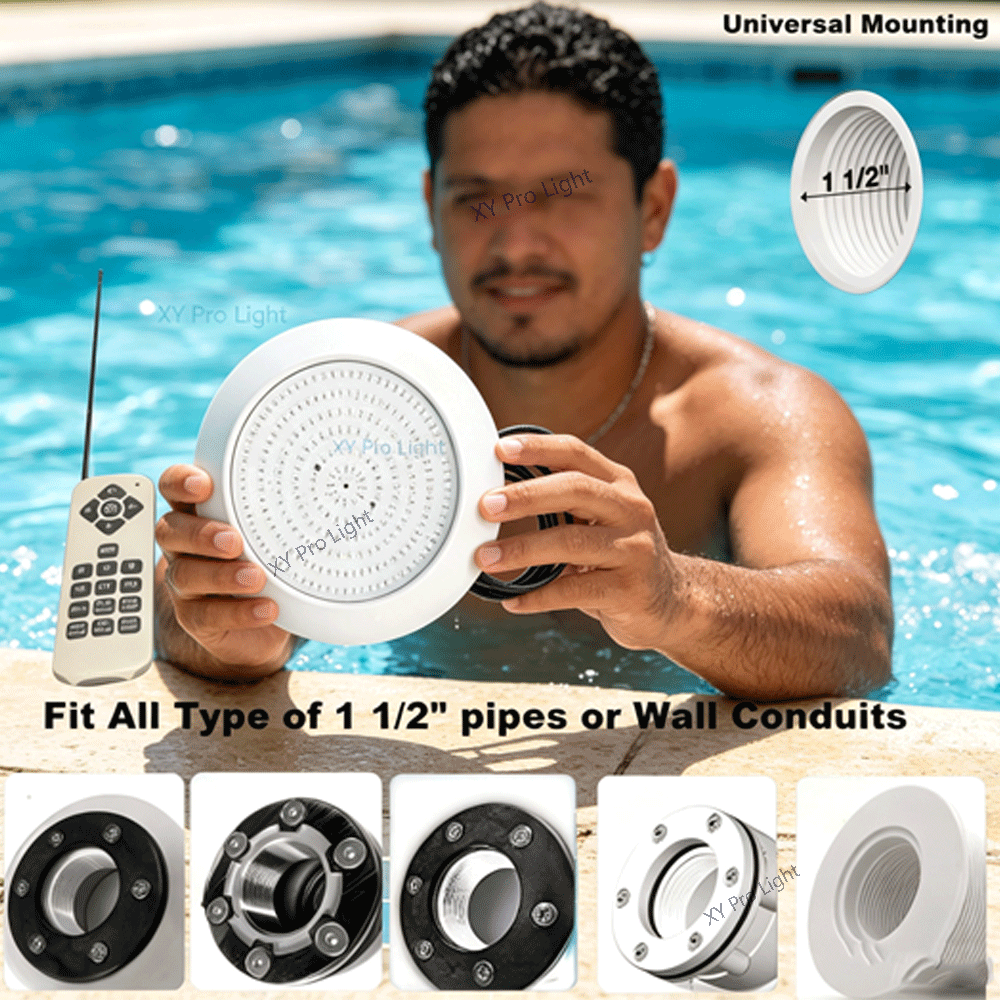 25W RGB LED Swimming Pool Ligh - Pond Light Submersible ulasan dan harga