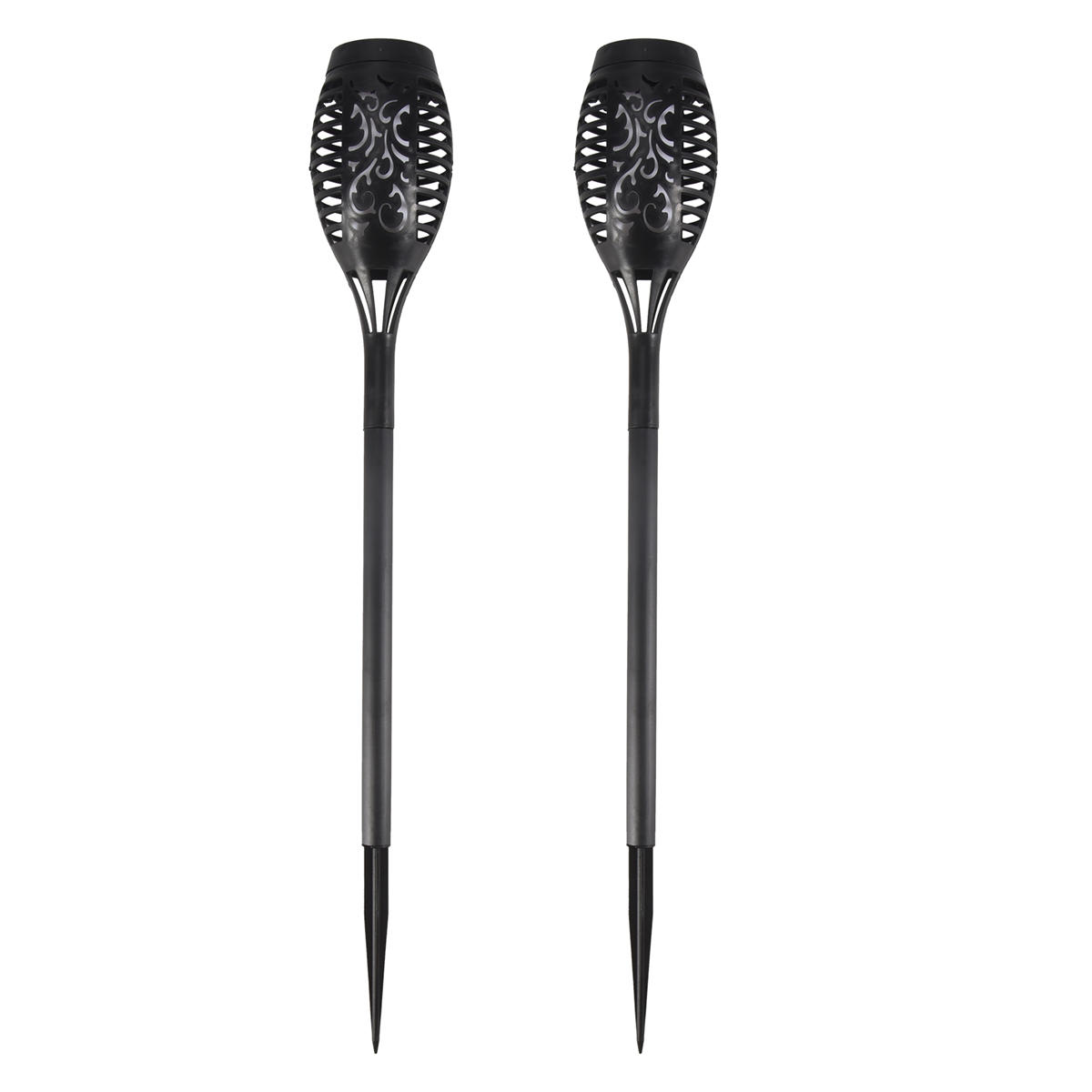 Y17A 2 Pcs LED Solar Flame Lig - Outdoor Lighting And Landscape ulasan dan harga