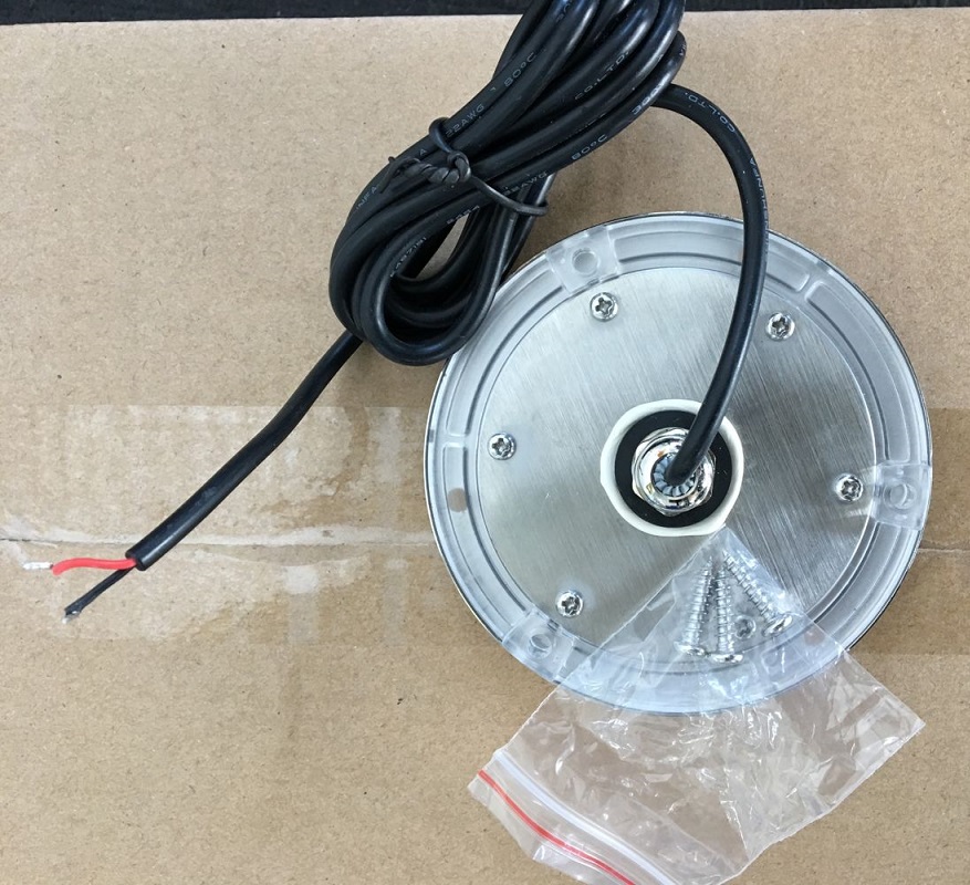 DC10-30v Multi-Voltage 12w IP6 - Pond Light Submersible ulasan dan harga