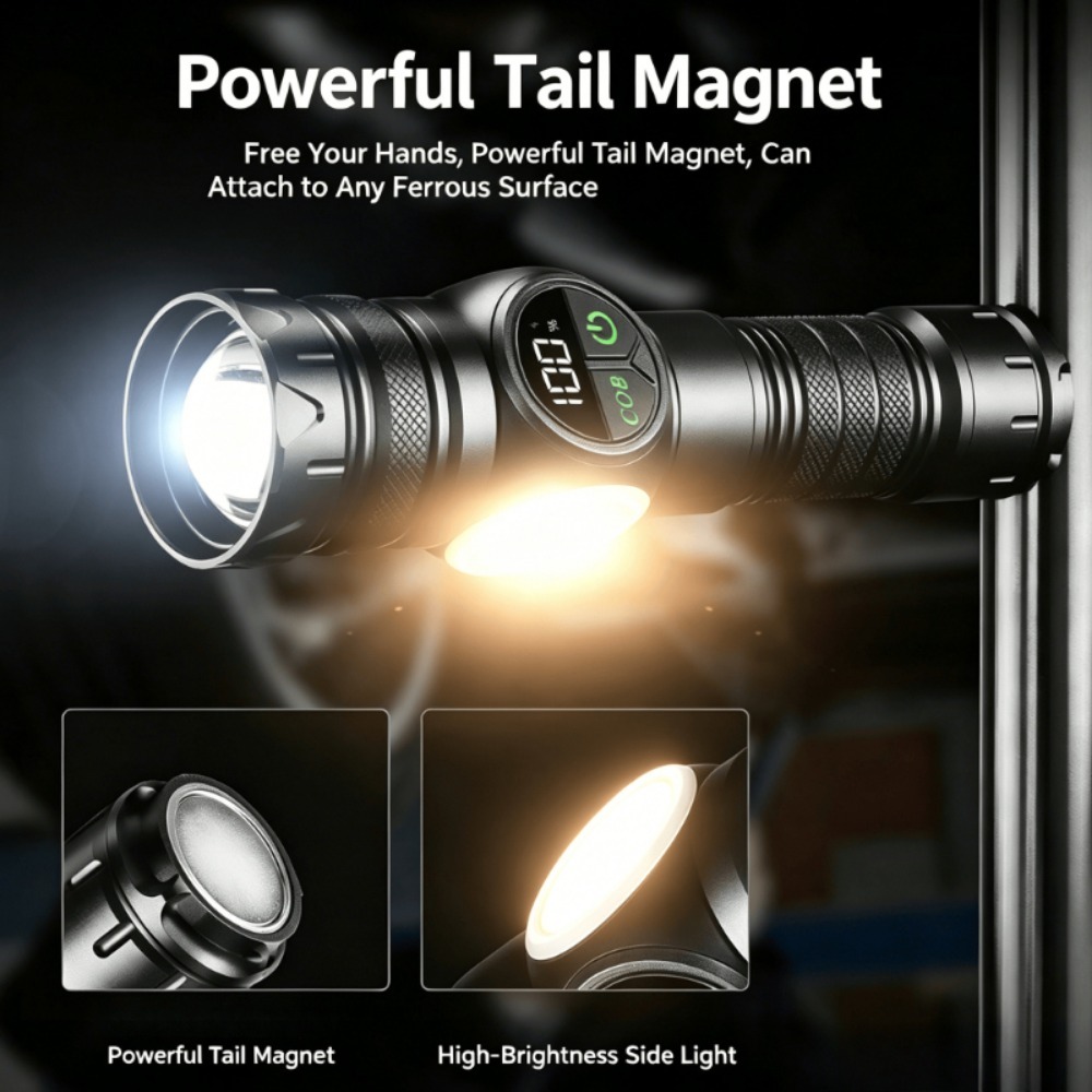 White Light LED Flashlight Typ - Outdoor Lighting Types ulasan dan harga