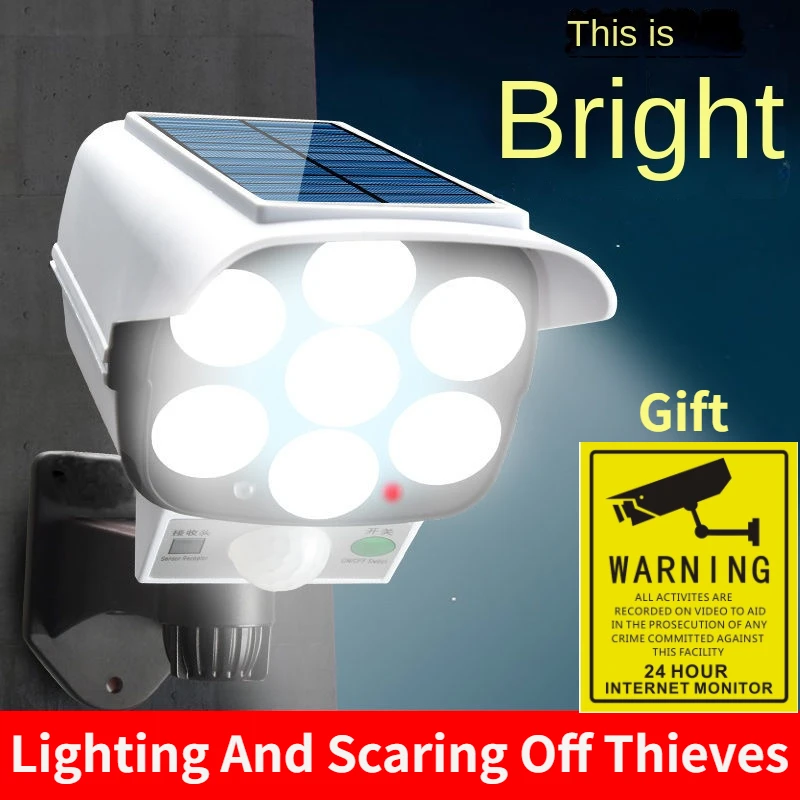 Outdoor Solar Light Motion Sen - Outdoor Lighting Wireless ulasan dan harga