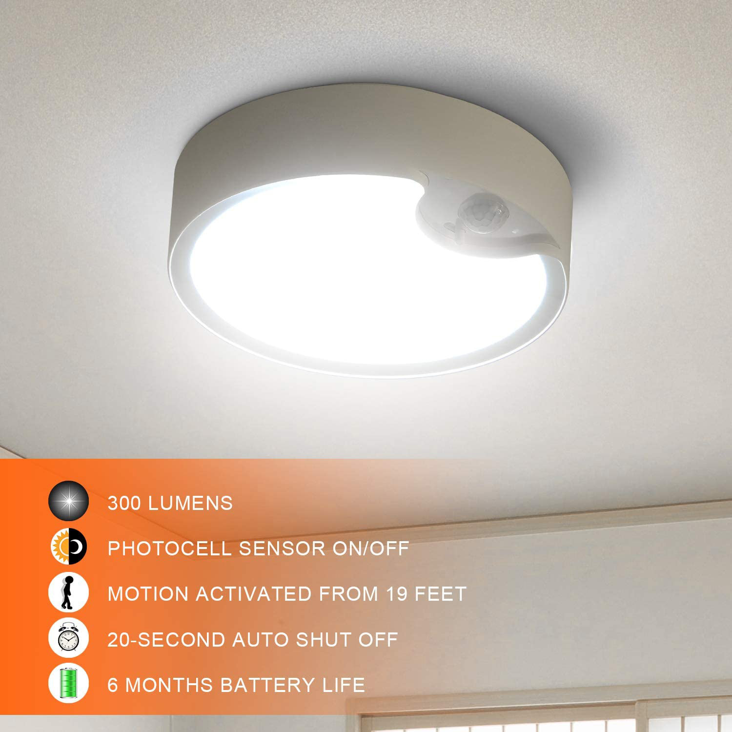Motion Sensor Ceiling Lights B - Outdoor Lighting With Sensor ulasan dan harga