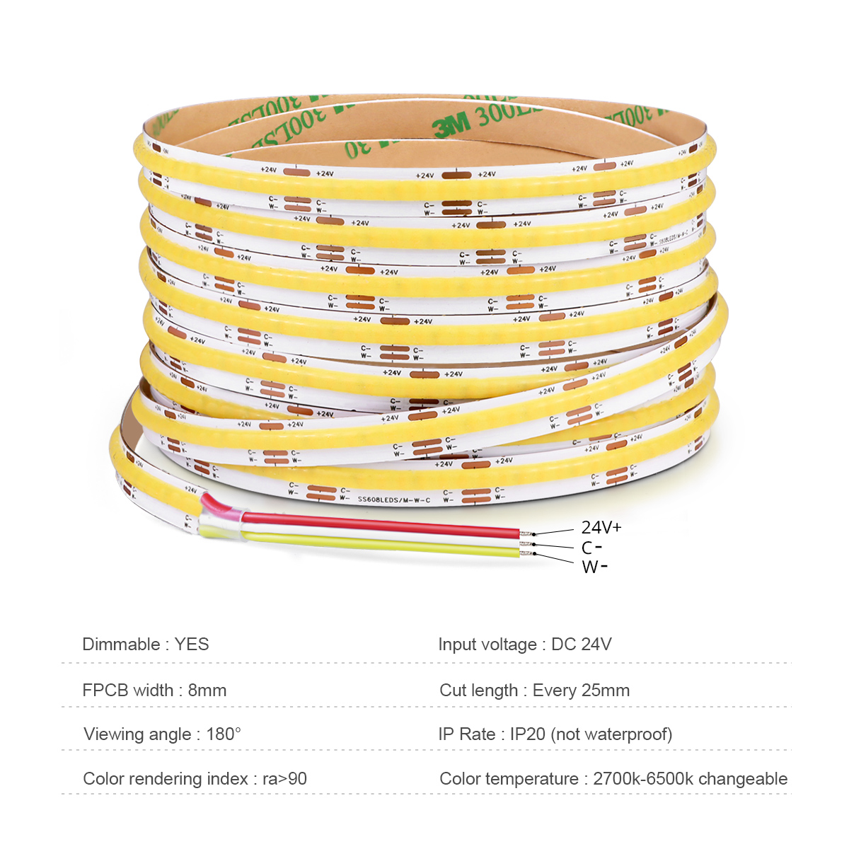608LEDs/M 3 Colors In One LED  - Outdoor Lighting Led Strip ulasan dan harga