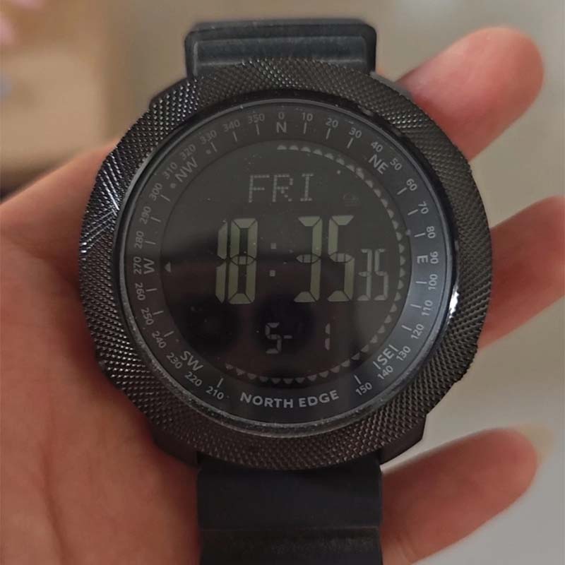 Digital Sports Watch North Edg - Outdoor Lighting For Steps ulasan dan harga