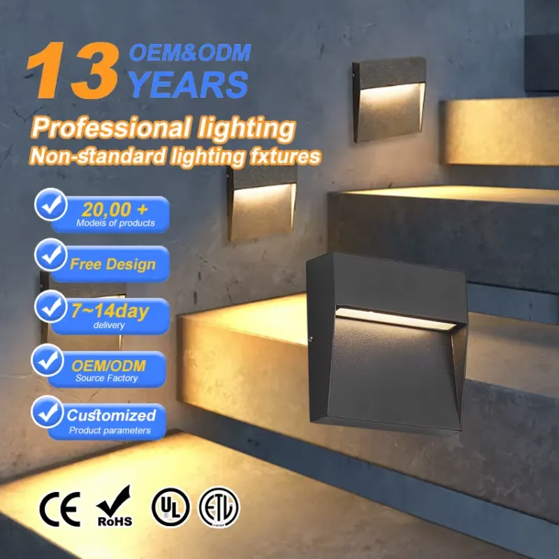 Ultra-thin Outdoor LED Stair S - Outdoor Lighting For Steps ulasan dan harga