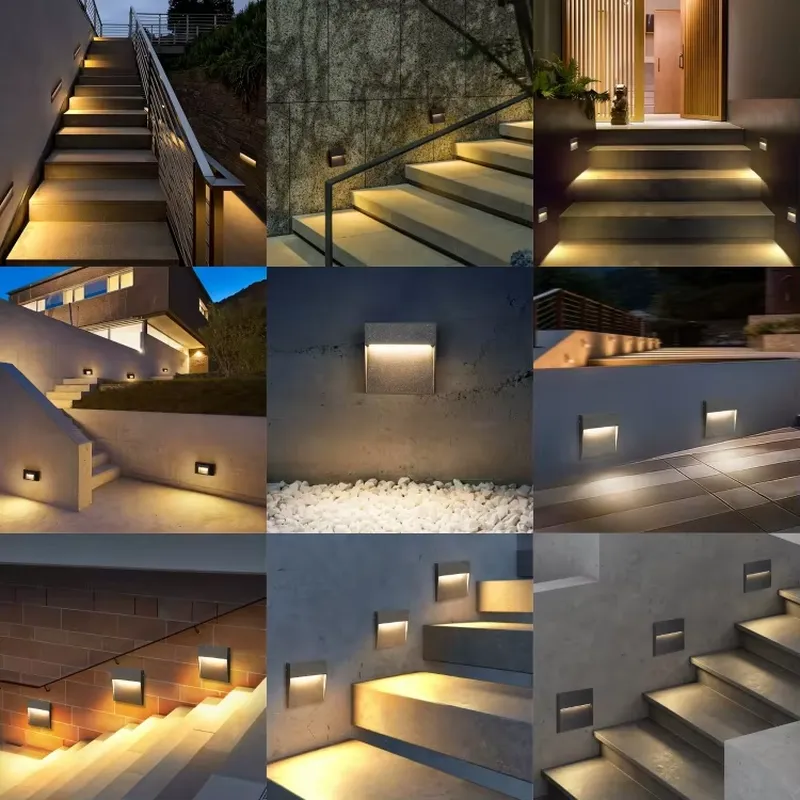 Ultra-thin Outdoor LED Stair S - Outdoor Lighting For Steps ulasan dan harga