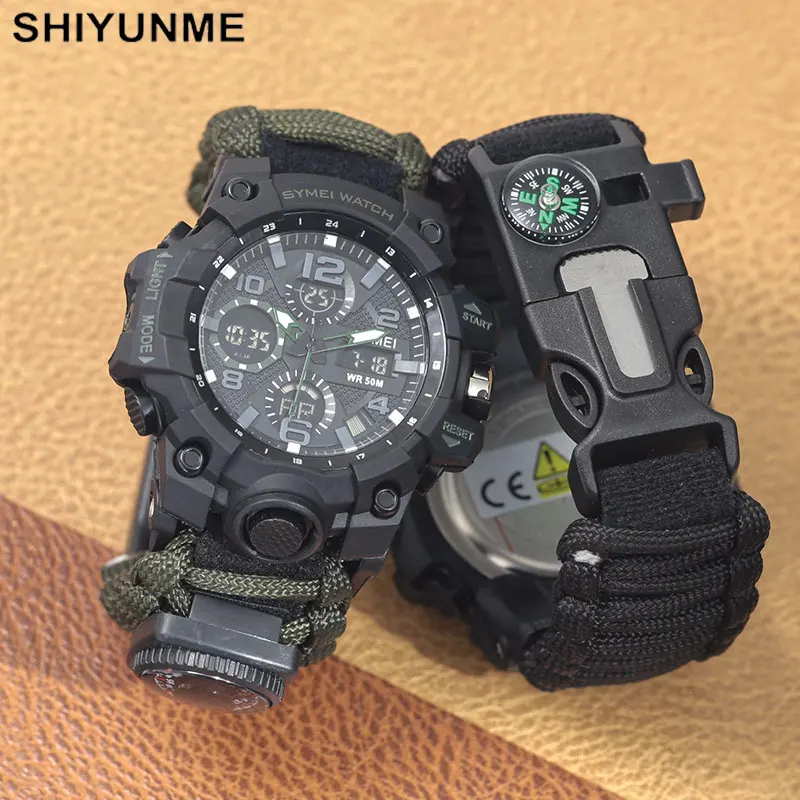 SHIYUNME Outdoor Survival Men  - Outdoor Lighting For Steps ulasan dan harga