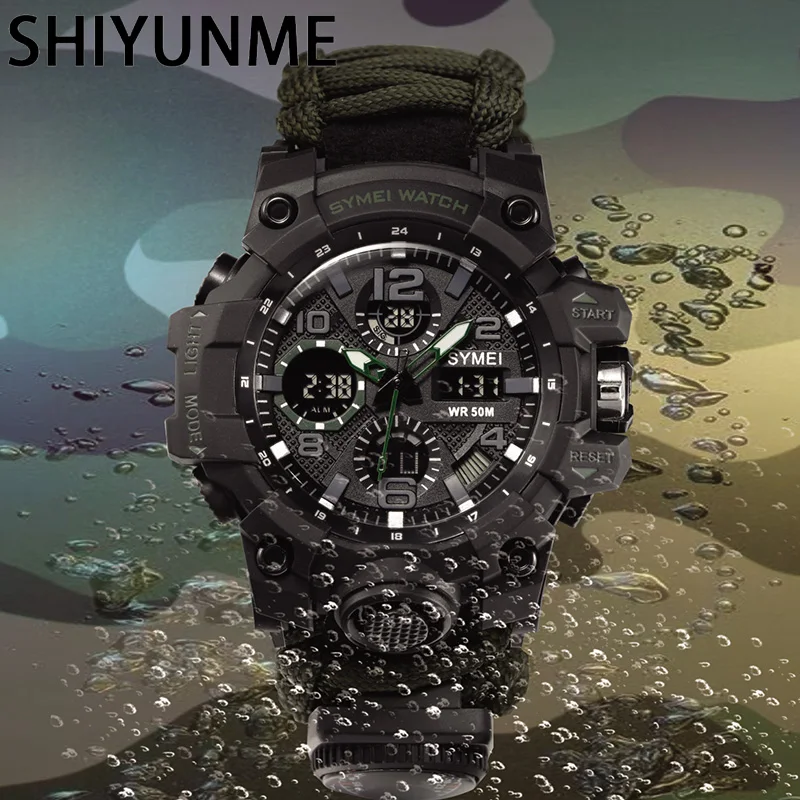 SHIYUNME Outdoor Survival Men  - Outdoor Lighting For Steps ulasan dan harga
