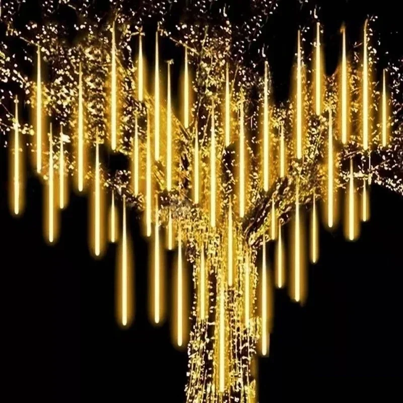 30cm /50cm Waterproof Meteor S - Outdoor Lighting Tree ulasan dan harga