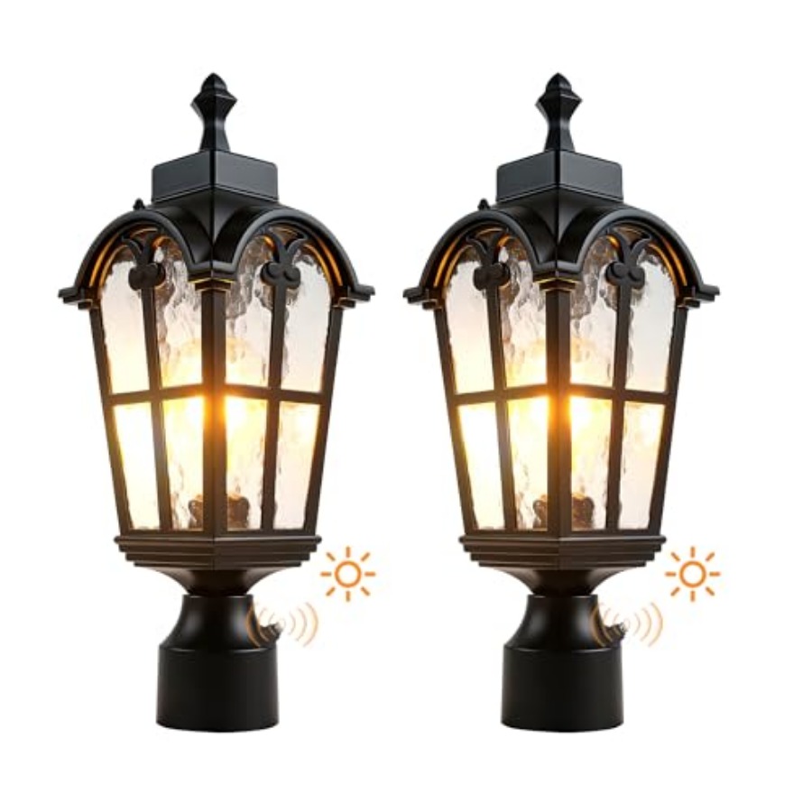 Sensor Outdoor Post Lights Wat - Outdoor Lighting Battery ulasan dan harga