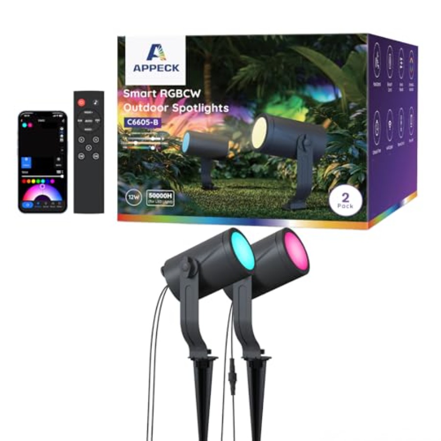 Outdoor Spot Light 600lm, Smar - Outdoor Lighting Kits Low Voltage ulasan dan harga