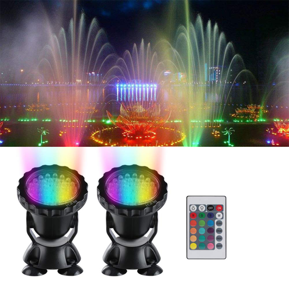 12V Submersible Pond Light Mul - Pond Light Submersible ulasan dan harga