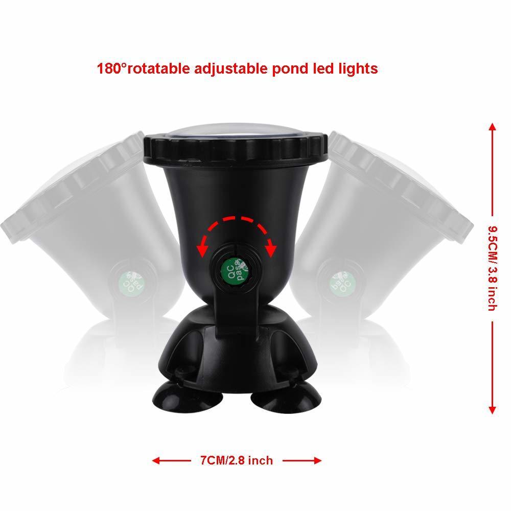 12V Submersible Pond Light Mul - Pond Light Submersible ulasan dan harga