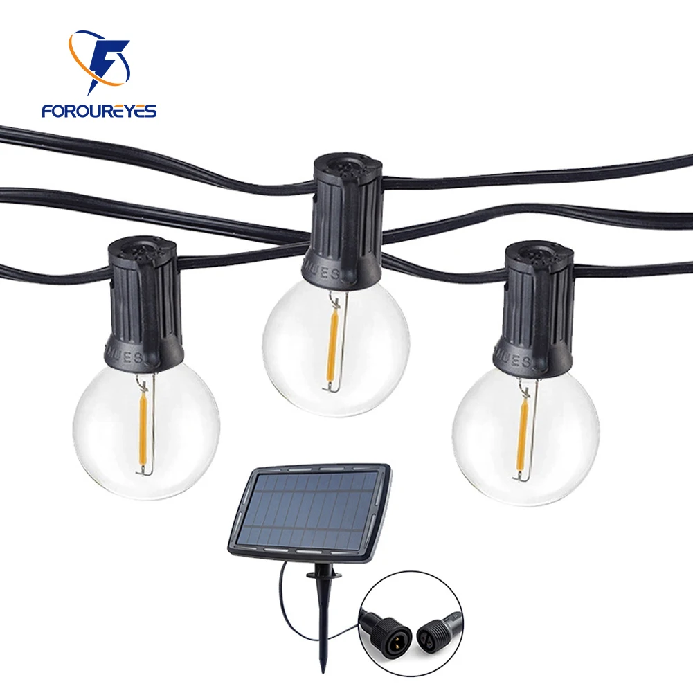 100/50/25ft Solar Led String L - Outdoor Lighting Under Pergola ulasan dan harga