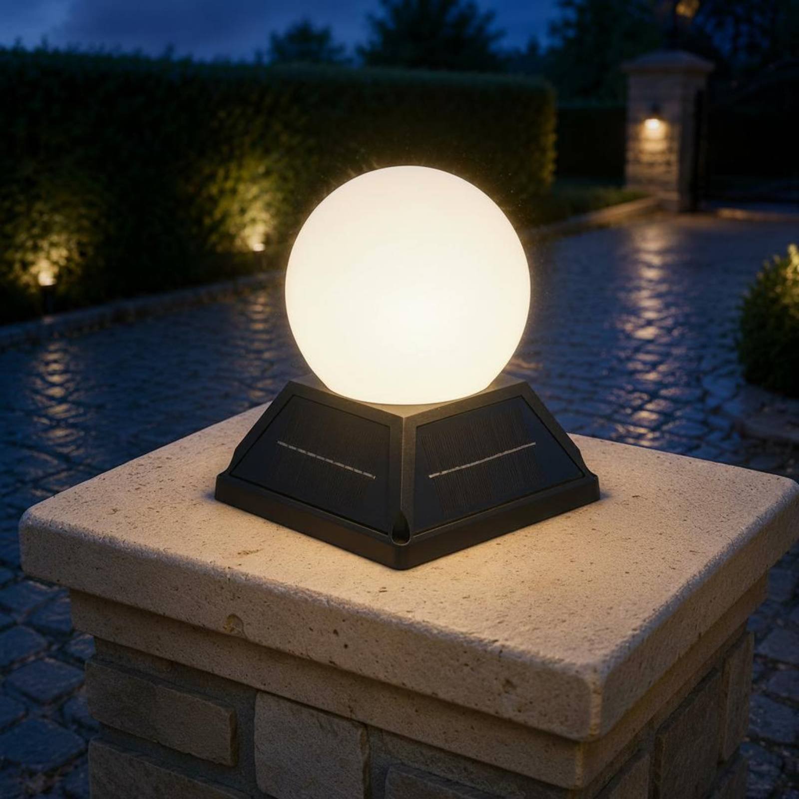 Solar Post Cap Light Wireless  - Outdoor Lighting Wireless ulasan dan harga